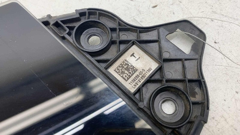 110043700D ⭕ 17-23 Model 3 Left B-Pillar Applique Glass Trim Molding w/ Camera 1100437-00-D