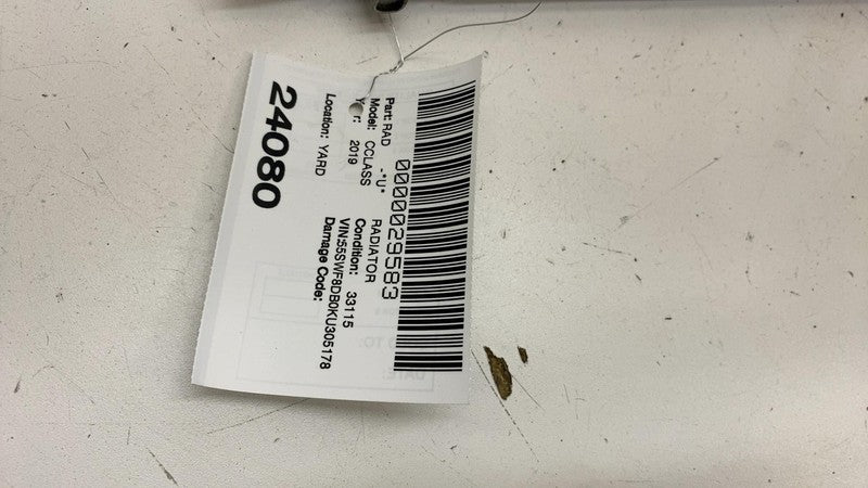 A0995000454 ⭕2015-2020 Mercedes-Benz C300 W205 Airconditioning Cooling Condenser A0995000454