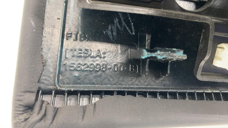 1563008 00 D 2021-2024 Tesla Model S X Front Dashboard Instrument Panel Trim Lower Black Assy