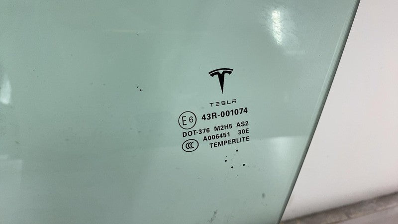 ⭕ 2012-2015 Tesla Model S Front Driver Side Door Window Glass Left LH