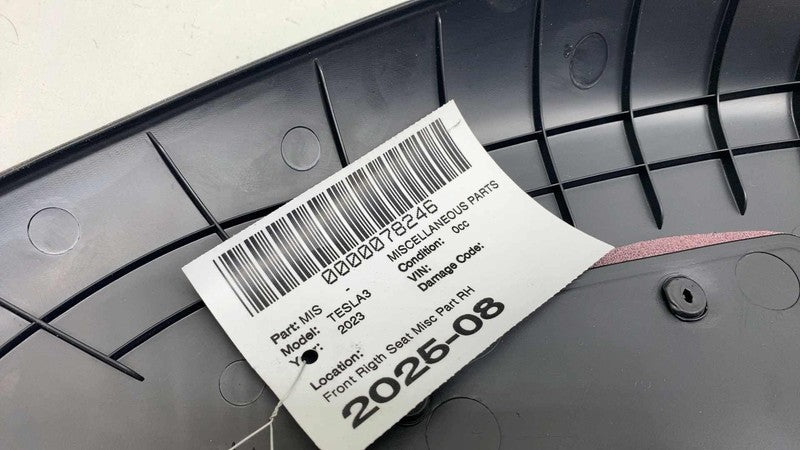 ⭕ 17-23 Tesla Model 3 M3 Front Left or Right Seat Back Shell Cover 110