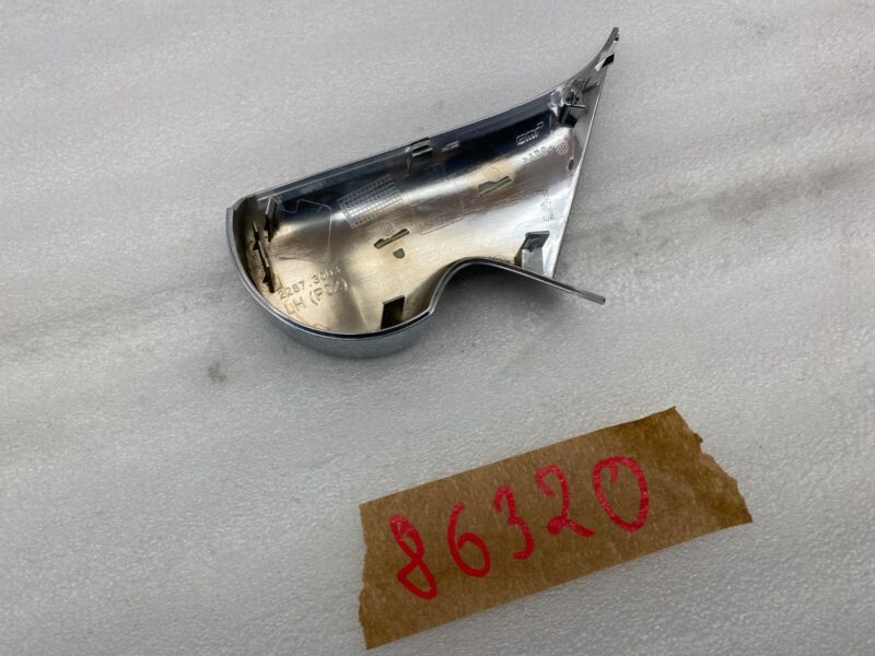2287.3003 ⭕ 17-20 Model 3 Left Exterior Door Mirror Lower Mounting Cover Chrome 2287.3003