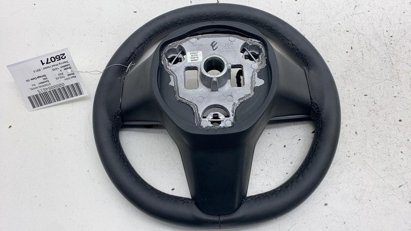 ⭕ 2021-2023 Tesla Model 3 Steering Wheel Assy Leather Black Heated 149
