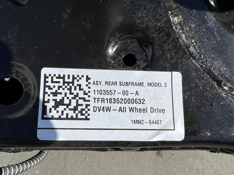 ⭕2017-2020 Model 3 Rear Engine Motor Drive Unit Subframe Suspension 11