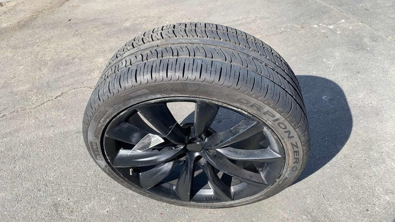 ⭕ 16-20 Model X Rear Wheel Rim 22X10J+35MM w/ Tire 285/35/ZR22 OEM 102