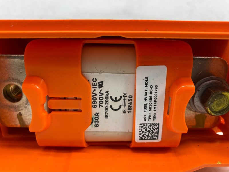 6010486 00 D ⭕ 2012-2015 Tesla Model S High Voltage HVBAT Fuse Disconnect Module 6010486-00-D