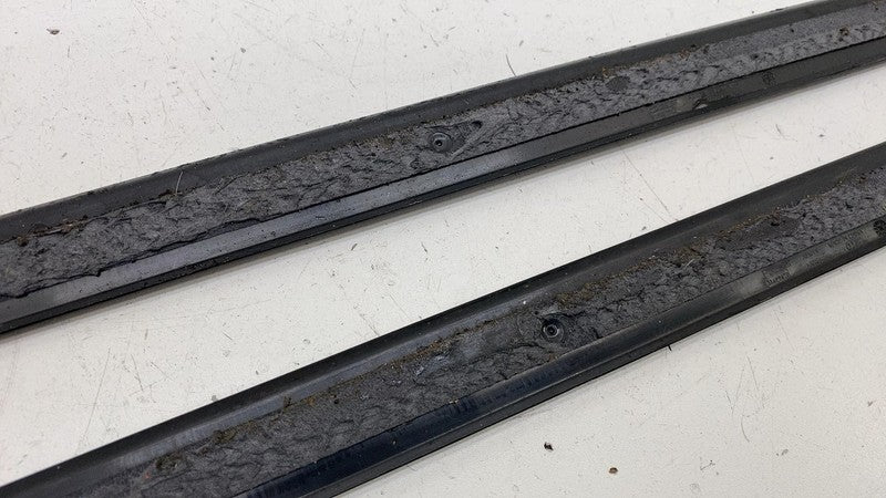 ⭕ 2021-2023 Polestar 2 Front Left & Right Door Sill Scuff Plate Trim 3