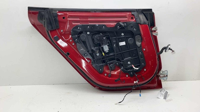 ⭕ 2017-2020 Tesla Model 3 M3 Rear Driver Side Door Shell Panel Left LH Red PPMR