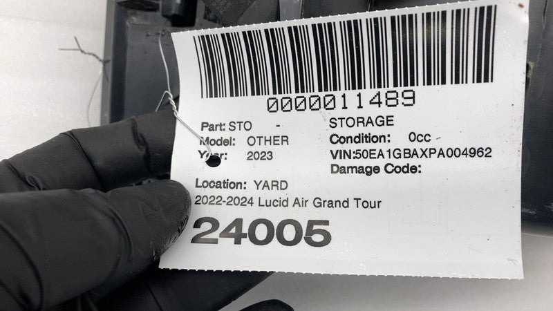 P11 NCCZZ ⭕2022 2023 2024 Lucid Air Grand Touring Rear Storage Closeout Assembly P11-NCCZZ