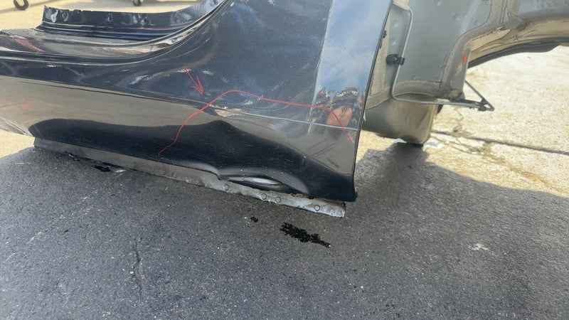 ⭕ 2017-2020 Tesla Model 3 Rear Left Quarter Panel Structural Frame Cut