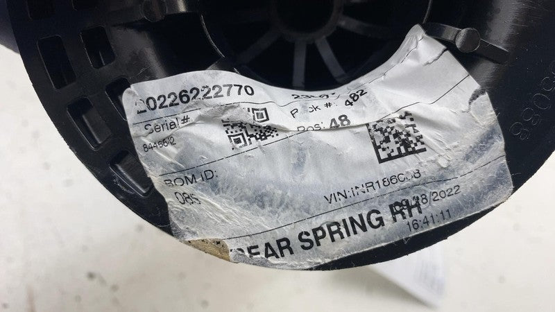 68231034-AA 2017-2024 Chrysler Pacific Rear Side Right Suspension Coil Spring FWD 68231034AA
