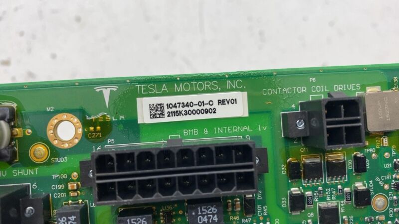 2012-2020 Tesla Model S X HV Battery Management System Module Mother Board PCBA