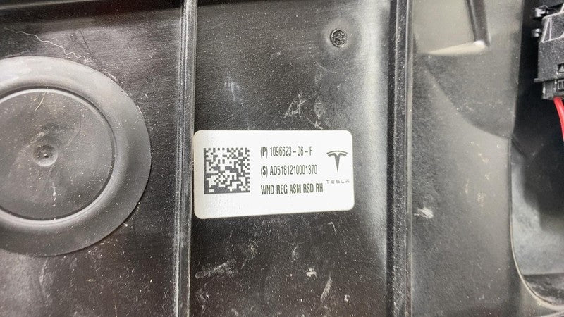 1096623-06-F ⭕ 2017-2020 Tesla Model 3 Rear Driver Side Door Shell Panel Left LH Black PBSB