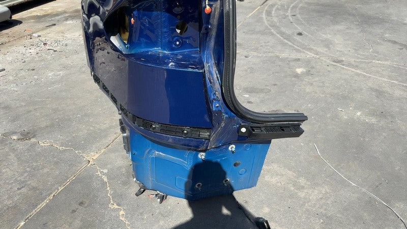 ⭕ 16-20 Tesla Model X Rear Quarter Fender Frame Panel Cut Out Left Blue - PPSB