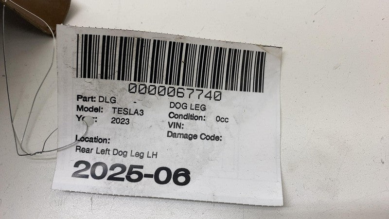 ⭕ 2017-2023 Tesla Model 3 M3 Rear Driver Side Quarter Panel Dog Leg Skin Left LH