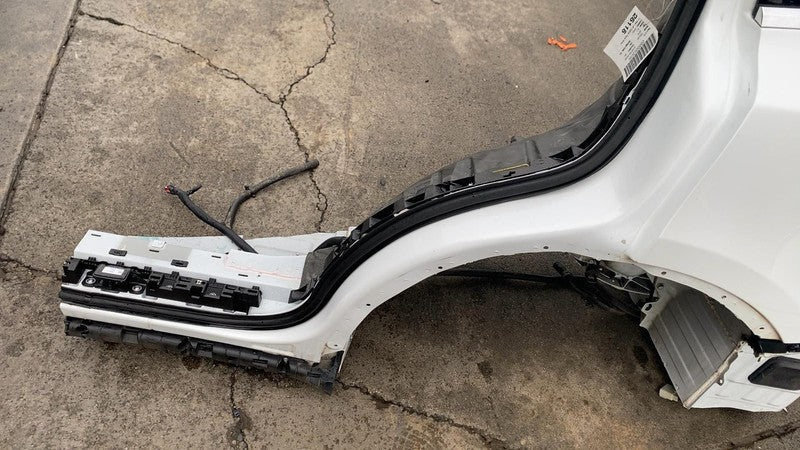 ⭕ 16-20 Tesla Model X MX Rear Left Quarter Panel Structural Cutout LH White PPSW