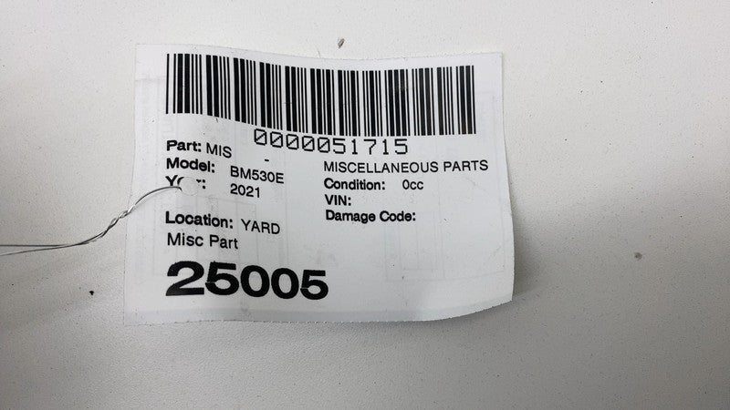 51169483809 2017-2023 BMW 530e G30 Center Console Armrest Storage Compartment Bin Tray OEM