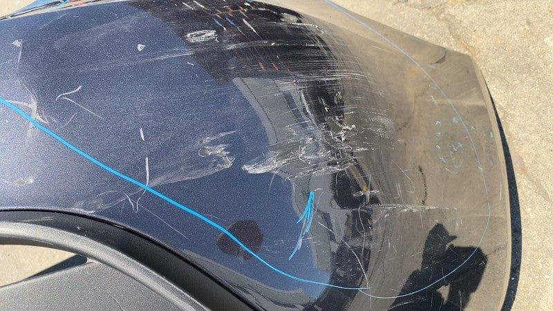 ⭕ 2024 Tesla Model 3 M3 Rear Bumper Fascia Cover Assembly Gray PN01 17