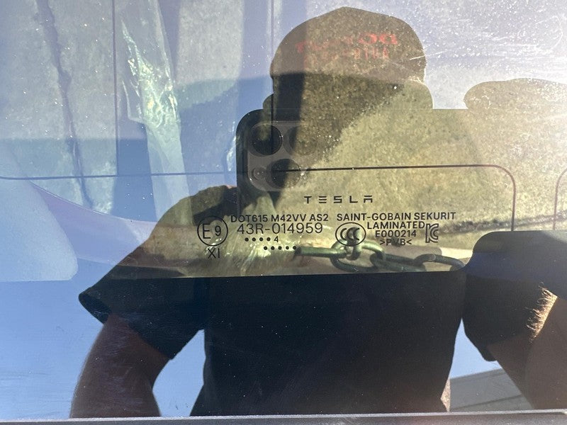 ⭕ 2024 2025 Tesla Model 3 M3 Rear Backlite Panoramic Roof Glass OEM 17