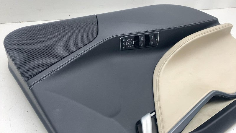 ⭕ 16-20 Model S MS Front Left Interior Door Panel Trim Card Cover 6006