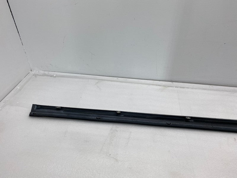 101221500G ⭕12-23 Model S Left Rocker Panel Scuff Plate Molding w/ Rubber Seal 1012215-00-G