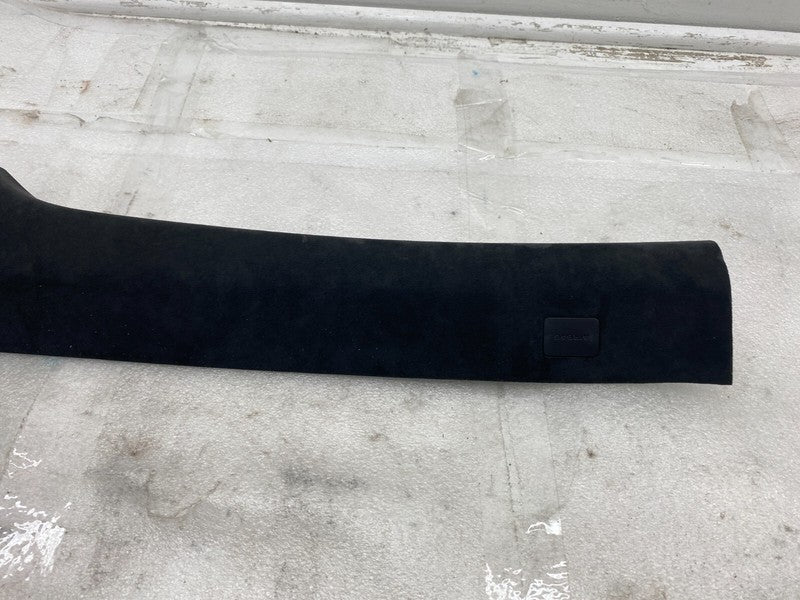 1002488 02 K 12-15 Model S Front Left A-Pillar Upper Trim Cover Panel w/ Speaker 1002488-02-K