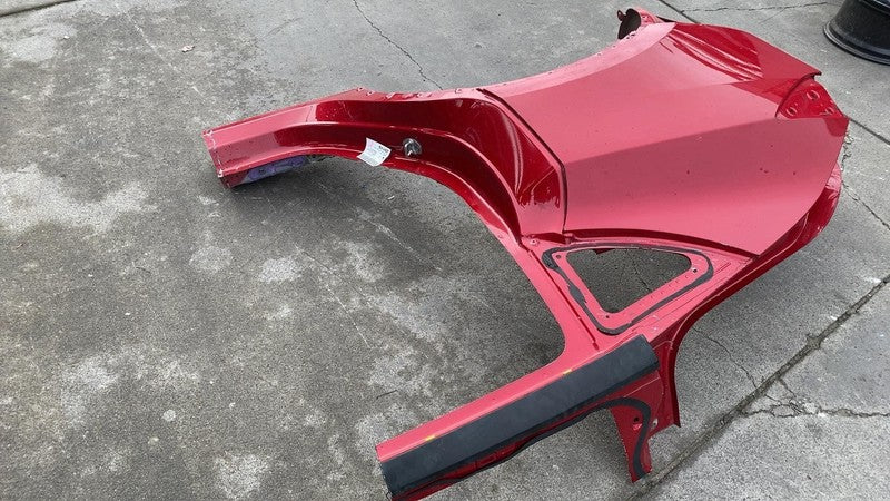 ⭕ 2020-2023 Tesla Model Y Rear Right Quarter Panel Structural Cutout RH Red PPMR