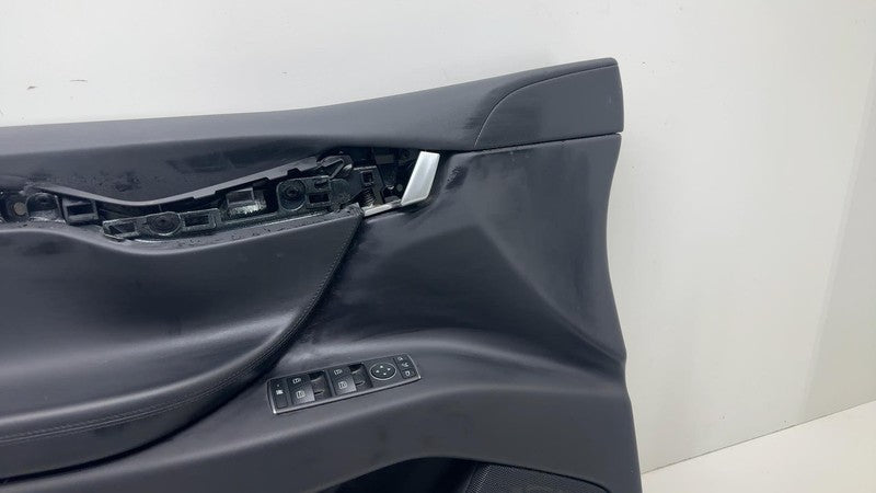 ⭕ 16-20 Tesla Model X Front Driver Side Interior Door Panel Trim Card Cover Left