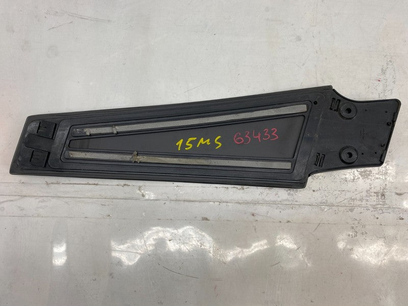 14942 ⭕ 2012-2015 Tesla Model S Driver Side B-Pillar Molding Applique Glass Trim Left