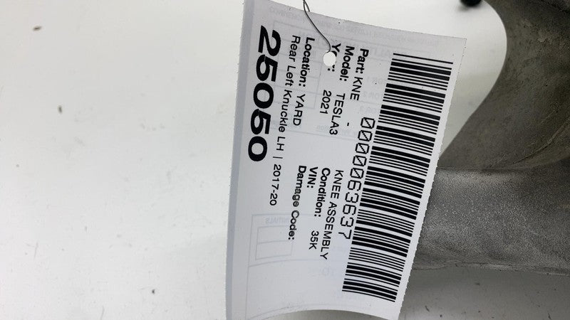 ⭕ 17-23 Model 3 Rear Left Suspension Knuckle w/ Shield & Sensor RWD 10