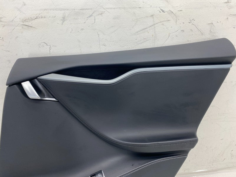 ⭕ 2012-2020 Tesla Model S MS Rear Right Interior Door Panel Trim Card Cover RH