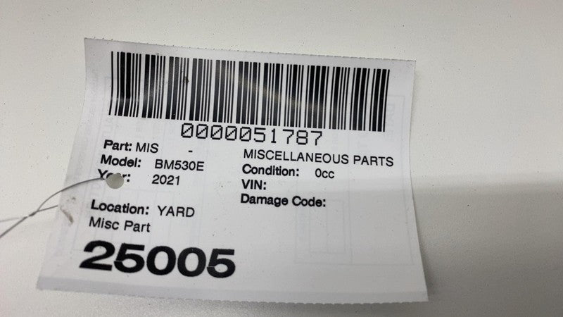 2021 BMW 530e G30 Door Wiring Harness Cable Wire Assembly