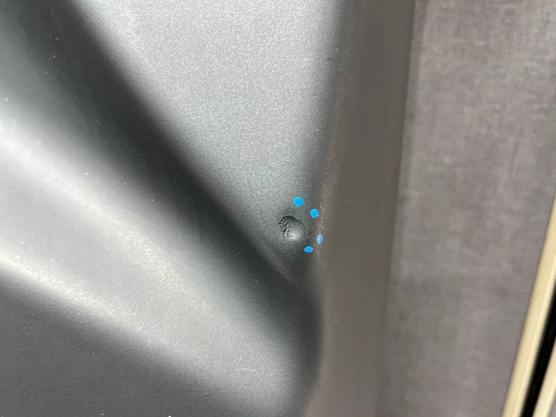 ⭕ 16-20 Tesla Model X Front Driver Side Door Panel Trim Card Left 1055