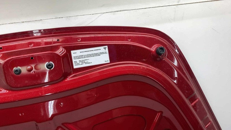 ⭕ 24-25 Tesla Model 3 Front Hood Bonnet Shell Panel Cover Assembly OEM Red PR01