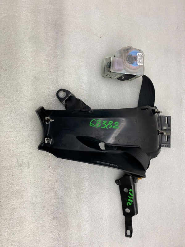 102313600C ⭕ 12-15 Model S Rear Right Seat Belt Retractor w/ Mid C-Pillar Trim 1023136-00-C