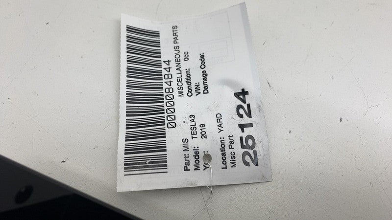 1100437-00-D ⭕ 17-23 Model 3 Left B-Pillar Applique Glass Trim Molding w/ Camera 1100437-00-D