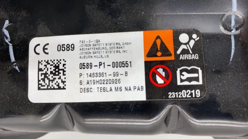 1463361-99-B ⭕16-20 Model S Dashboard Airbag Instrument Panel Dash Right Air Bag 1463361-99-B