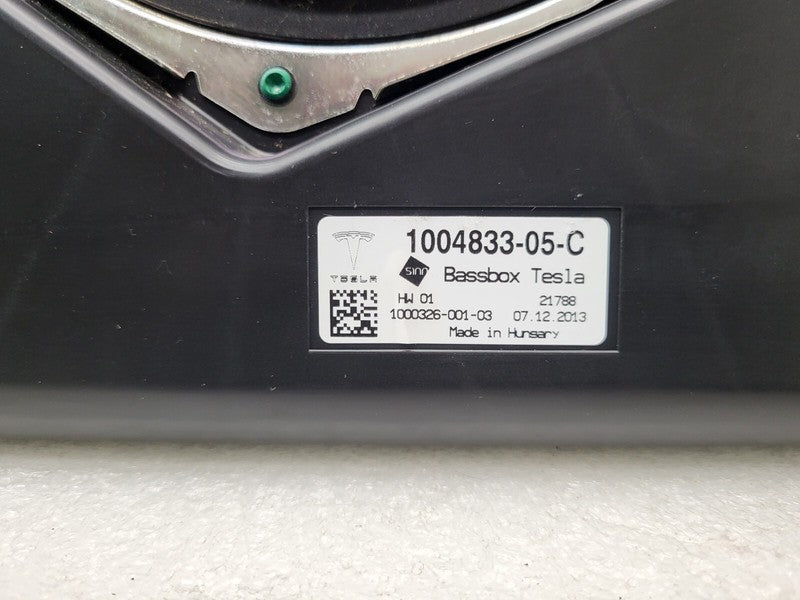 100483305C ⭕ 12-14 Tesla Model S Subwoofer Bass Audio Speaker Bassbox Woofer 1004833-05-C