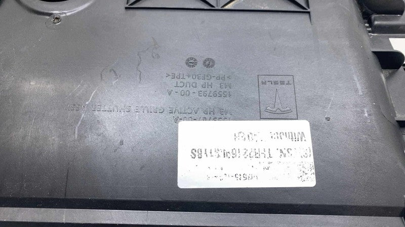 ⭕ 2021-2025 Tesla Model 3 Front Center Radiator Active Grille Shutter