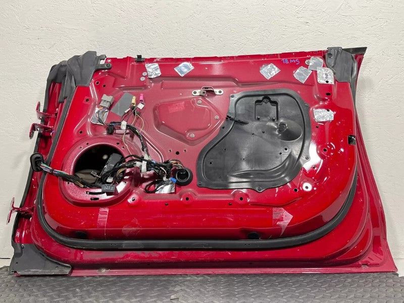 ⭕ 2016-2020 Tesla Model S MS Front Passenger Side Door Panel Right Used OEM Red