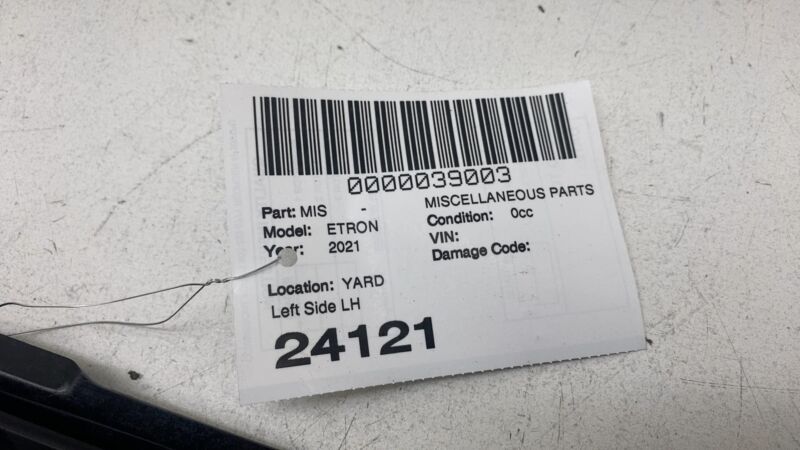 4KE 839 901 ⭕ 19-23 Audi E-Tron Rear Left Door Window B-Pillar Applique Molding LH 4KE839901
