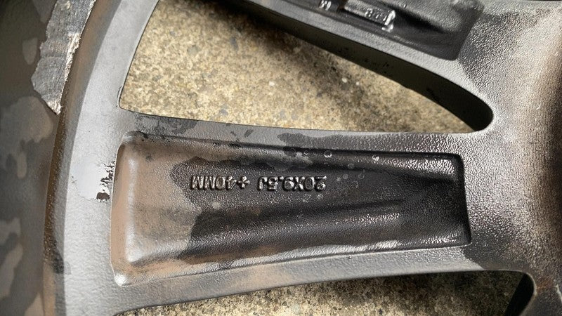 ⭕ 16-20 Tesla Model X MX Rear Wheel Rim 20x9.5J + 40MM 20" 10-Spoke 10