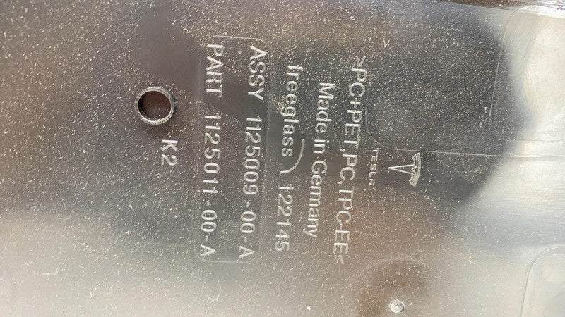 ⭕ 16-23 Model X Roof Gloss Molding Center Spine Applique Trim Cover 11