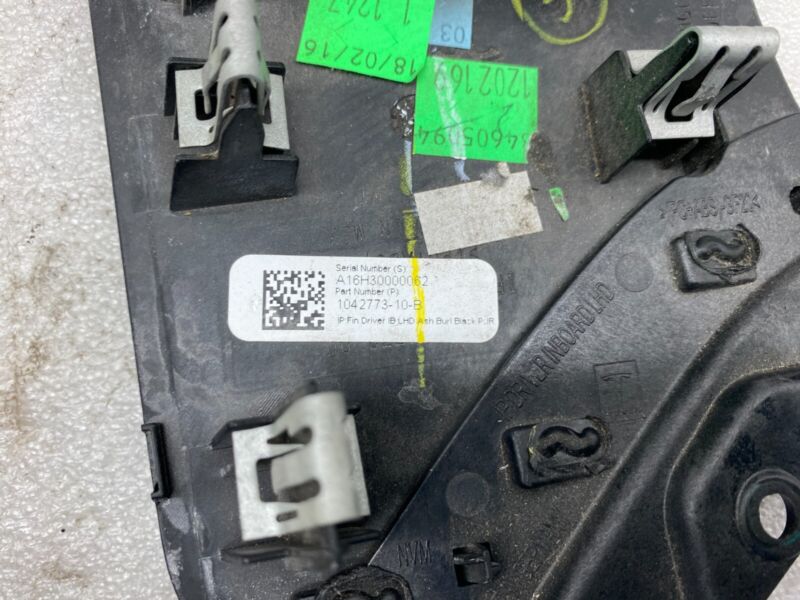 2016-2020 Tesla Model X SET of Dashboard Left + Right + Middle Air Vent Outlet