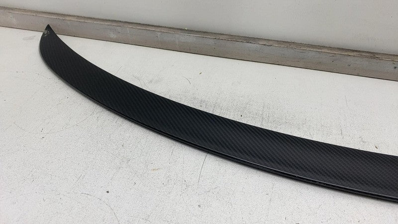 ⭕ 16-20 Model S Rear Trunk Liftgate Lid Spoiler Wing Carbon Fiber 1121