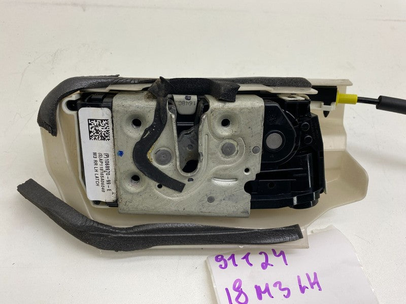 106897099E ⭕ 2017-2023 Tesla Model 3 Rear Driver Side Door Lock Actuator Left 1068970-99-E