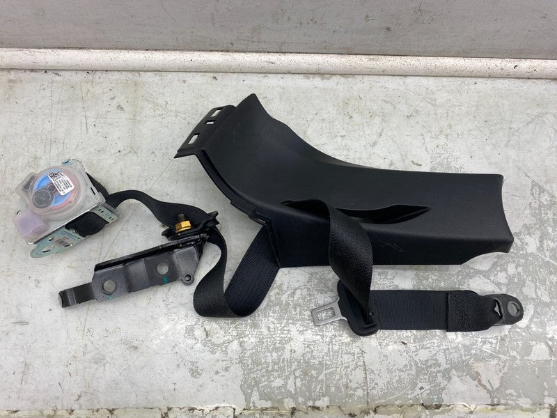 102313600C ⭕ 12-15 Model S Rear Right C-Pillar Middle Trim Cover w/ Seat Belt 1023136-00-C