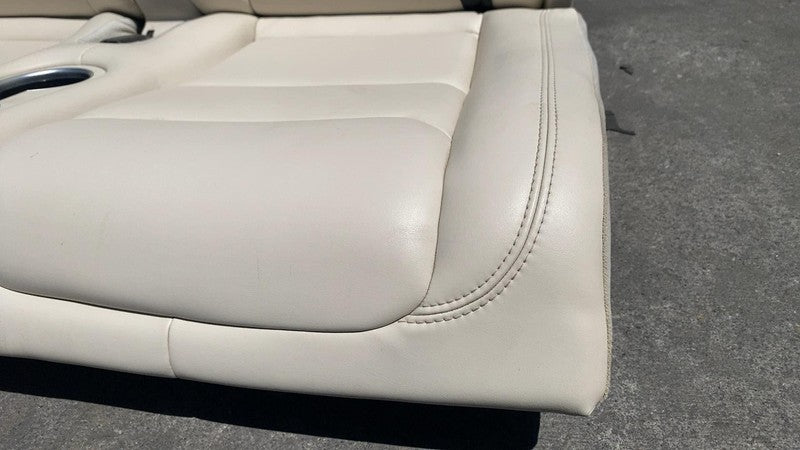 ⭕ 2016-2020 Tesla Model X Rear Left & Right 3rd Row Seat Leather White