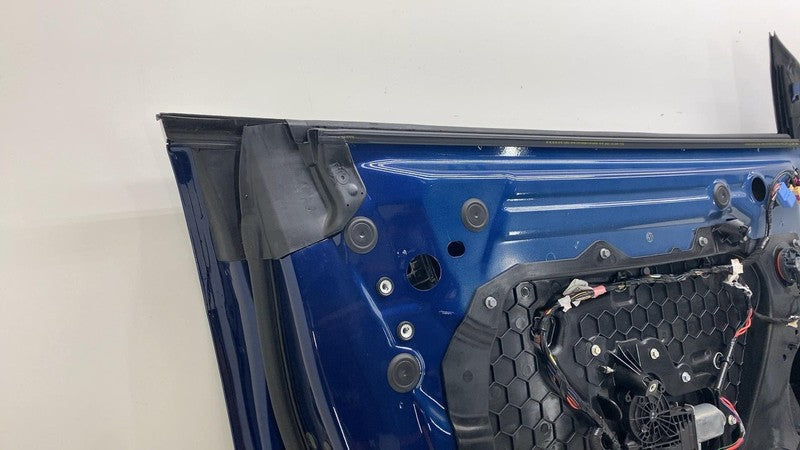 1096620-00-H ⭕ 2017-2020 Tesla Model 3 M3 Front Driver Side Door Shell Panel Left Blue PPSB