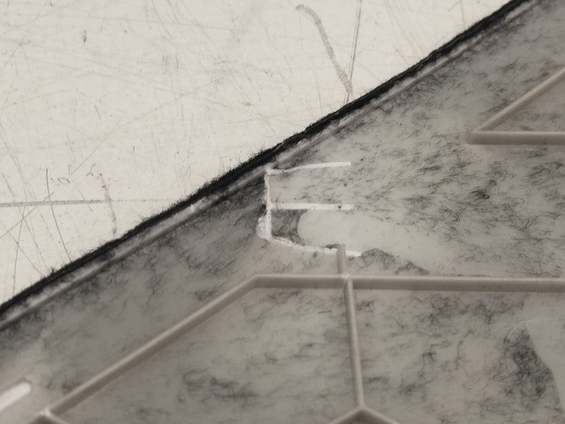 ⭕ 17-23 Model 3 Left & Right Console Side Panel Carpet Trim Cover 1561